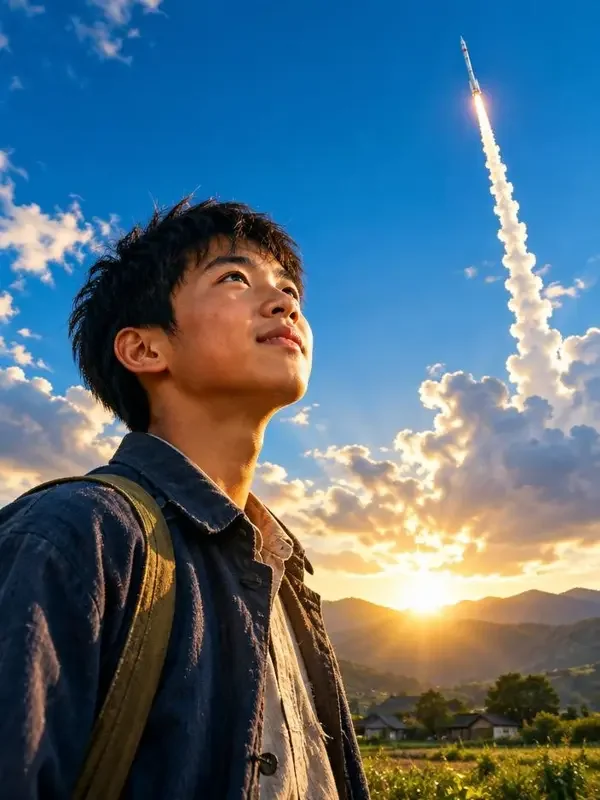 山区少年的航天梦封面